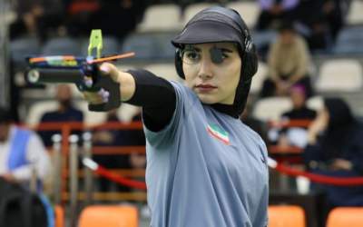 دست بانوان تیم ملی تپانچه به مدال نرسید