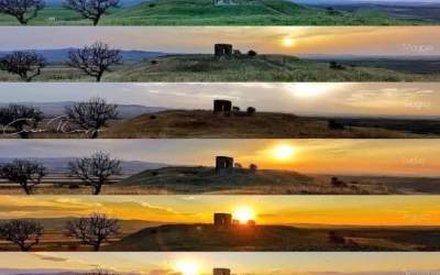 ‏عکس/ دوازده قاب از خورشید در دوازده ماه