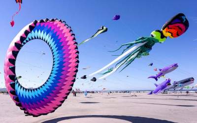 عکس/ بادبادک های غول پیکر در آمریکا