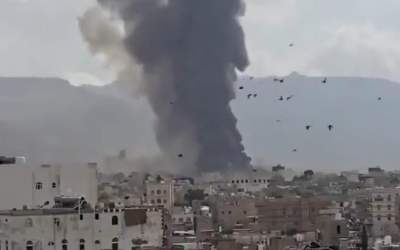 حمله جنگنده‌های اسرائیلی به پایتخت یمن  <img src="https://cdn.jahannews.com/images/video_icon.png" width="16" height="16" border="0" align="top">