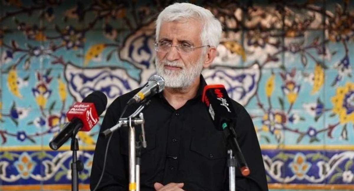 جلیلی: امروز همه وظیفه داریم به دولت کمک کنیم