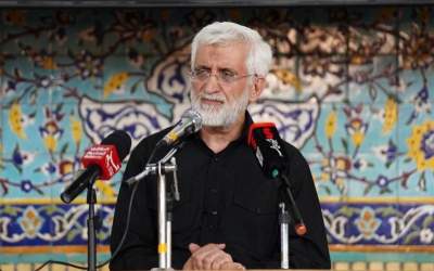 جلیلی: امروز همه وظیفه داریم به دولت کمک کنیم