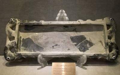 عکس/ سینی سنگی از دوره هخامنشی