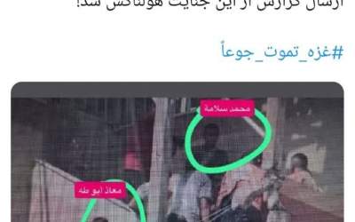 اسرائیل مانع از ارسال این جنایت خود شد