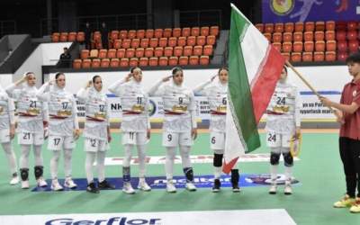 برد دختران هندبال ایران برابر هنگ‌کنگ