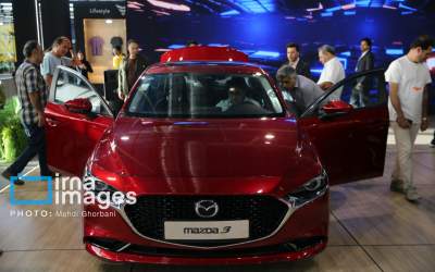 عکس/ مزدا ۳ جدید در رنگ خاص