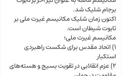 زمان شلیک مکانیسم بر شیطان است