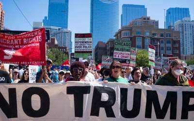 آمریکایی‌ها علیه ترامپ تظاهرات کردند