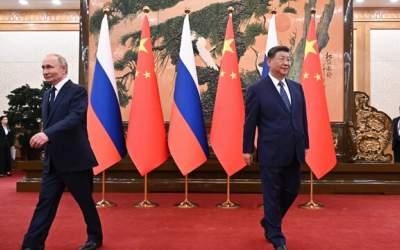 پذیرایی شی از پوتین در اقامتگاه شخصی