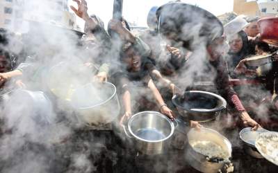 عکس/ وضعیت آشفته مردم غزه