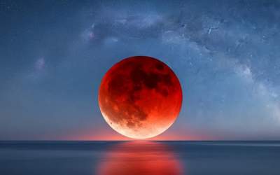 ماه گرفتگی خونین ۱۶ شهریور را از دست ندهید