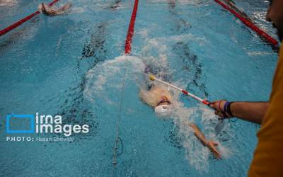 عکس/ سختی کار ورزشکاران معلول