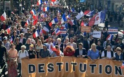 فرانسوی‌ها خواستار استعفای ماکرون شدند +فیلم  <img src="https://cdn.jahannews.com/images/video_icon.png" width="16" height="16" border="0" align="top">