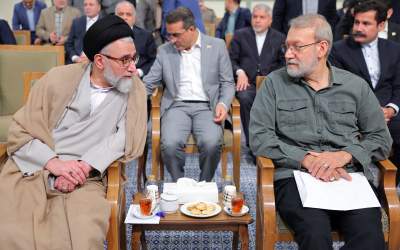 عکس/ پذیرایی از مهمانان در بیت رهبری