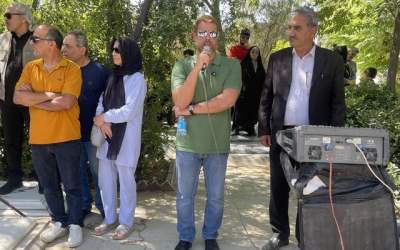 در قطعه هنرمندان در روز سینما چه خبر بود؟