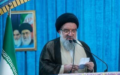 آیت الله خاتمی: ژن رژیم صهیونی خون‌خواری است؛ شعارشان هم اسرائیل بزرگ است/ راه مقابله با اسرائیل التماس به سازمان ملل نیست؛ راهش کوبیدن آنهاست