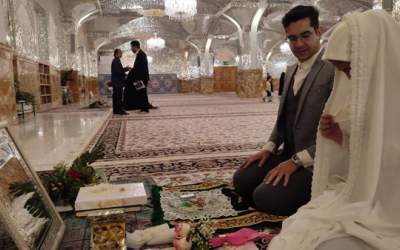 ازدواج آن هم در حرم امام رضا(ع) +فیلم  <img src="https://cdn.jahannews.com/images/video_icon.png" width="16" height="16" border="0" align="top">