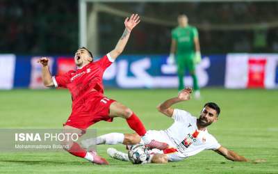 عکس/ خطای خطرناک بازیکن فولاد