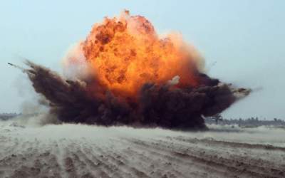 شنیده شدن صدای انفجارهای شدید در دمشق