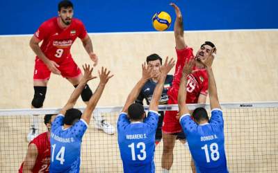 تونس نتوانست والیبال ایران را شکست دهد