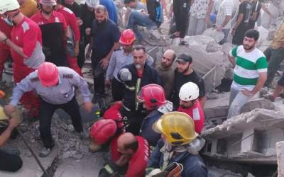 ۶ کشته در انفجار مجتمع مسکونی اهواز