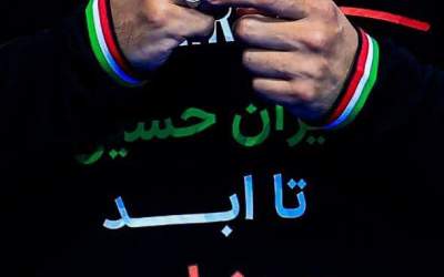 عکس/ انگشتر تماما ایرانی پژمان درستکار