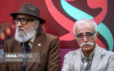 عکس/ گریمور مشهور در کنار داریوش ارجمند