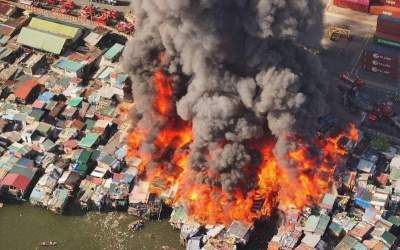 آتش‌سوزی در فیلیپین مردم را آواره کرد +فیلم  <img src="https://cdn.jahannews.com/images/video_icon.png" width="16" height="16" border="0" align="top">