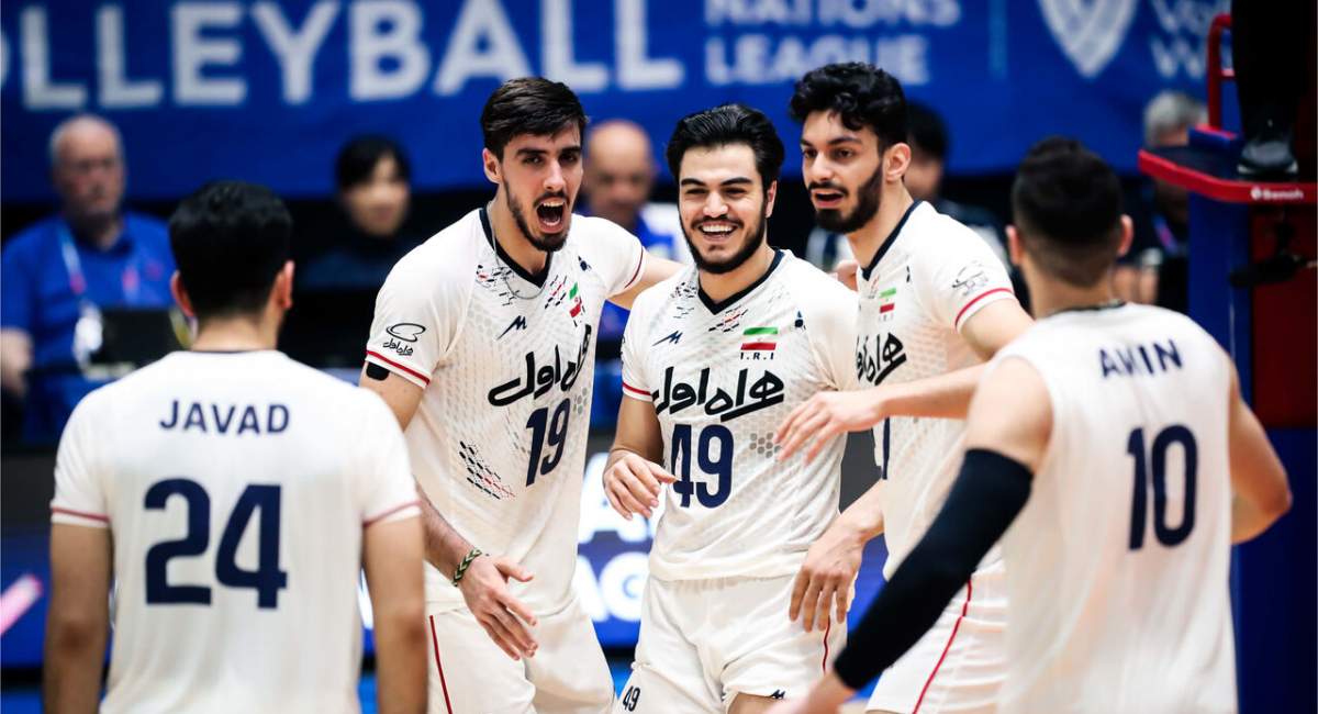 والیبال ایران بازی باخته را با صعود عوض کرد