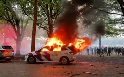 اعتراضات خشونت‌آمیز در هلند  <img src="https://cdn.jahannews.com/images/video_icon.png" width="16" height="16" border="0" align="top">