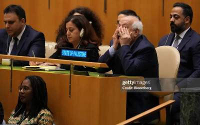 عکس/ وقتی اعصاب نماینده فلسطین خرابه