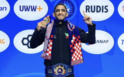 رحمان تنها ایرانی صدرنشین رنکینگ کشتی جهان