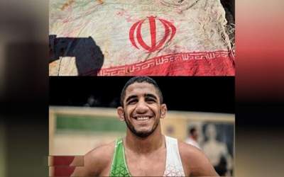 اهداء پرچم همراه شهید تفحص شده  به رحمان عموزاد  <img src="https://cdn.jahannews.com/images/video_icon.png" width="11" height="10" border="0" align="top">