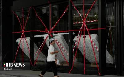 عکس/ پیشگیری از طوفان با تشک!