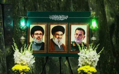 عکس/ شهدای مقاومت در مجلس