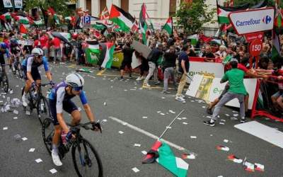 اخراج تیم دوچرخه سواری اسرائیل از مسابقات ایتالیا