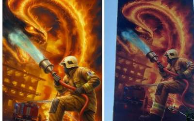 رونمایی از دیوارنگاره جدید میدان جهاد