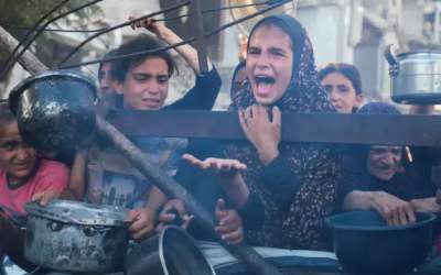 شهادت ۱۵۰ کودک در غزه بر اثر گرسنگی