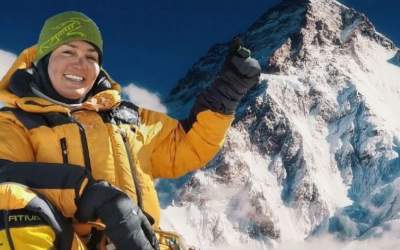 کوهنورد زن ایرانی در آستانه ثبت رکوردی تاریخی