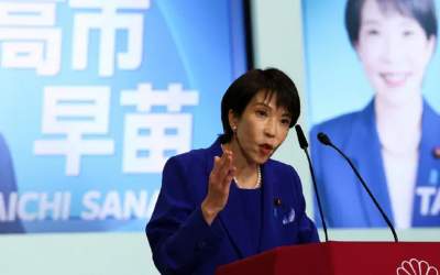 برای اولین بار یک زن نخست وزیر ژاپن می‌شود؟