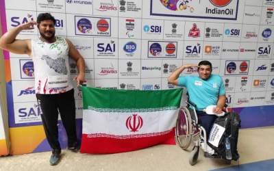 سلام نظامی مدال آوران پارادوومیدانی ایران