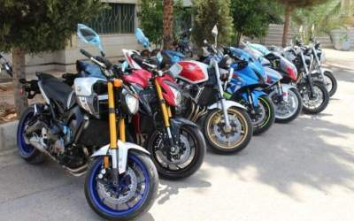 توقیف ۳۸موتورسیکلت سنگین قاچاق در پایتخت