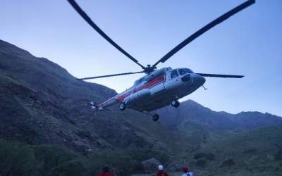 جزئیات سقوط بالگرد امدادی در اشترانکوه