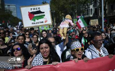 فریاد بیداری جهانی در اسپانیا +تصاویر  <img src="https://cdn.jahannews.com/images/picture_icon.png" width="16" height="16" border="0" align="top">