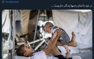 در غزه با تمام زخمها زندگی جاریست