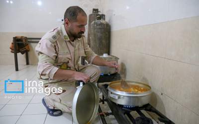 عکس/ غذای سربازان مرزی