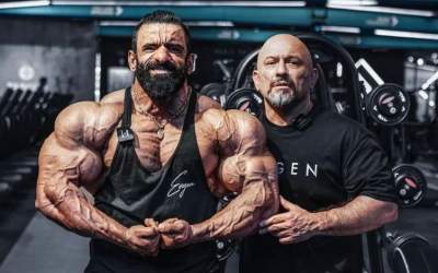 زمان مسابقه هادی چوپان در مستر المپیا