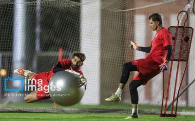 عکس/ تمرینات بیرانوند