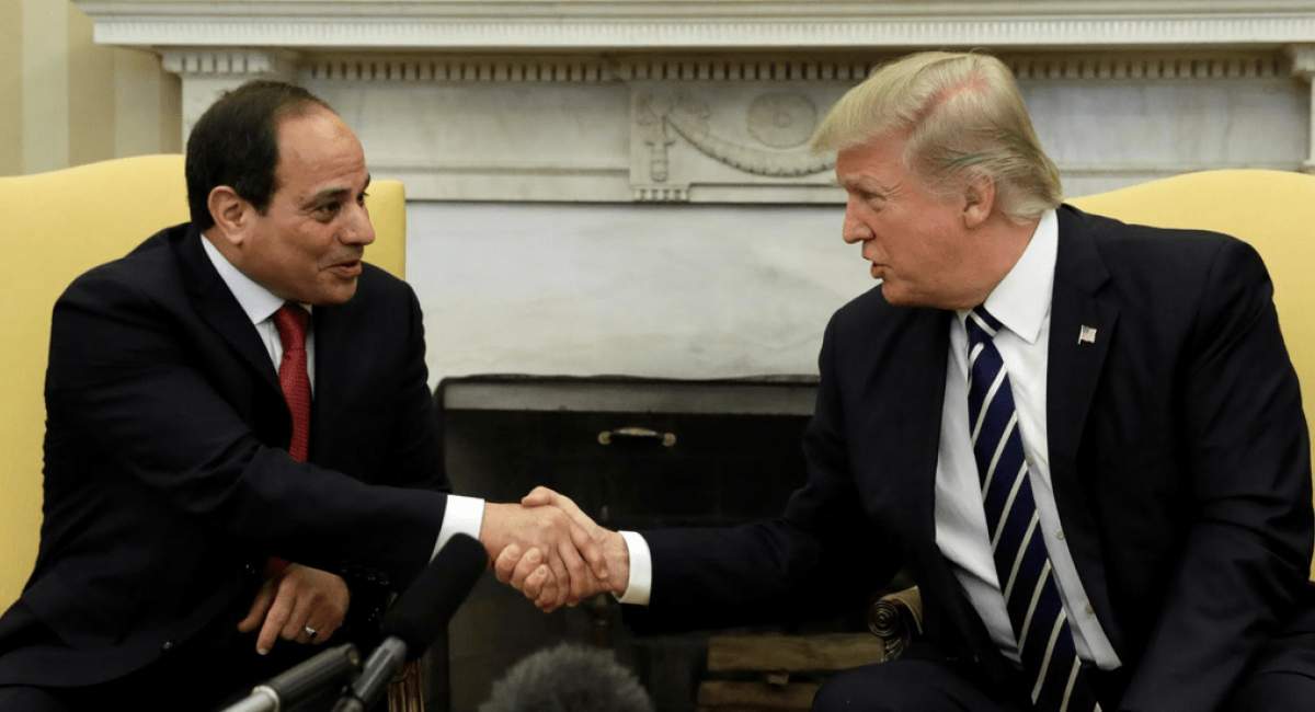 دعوت السیسی از ترامپ برای سفر به مصر