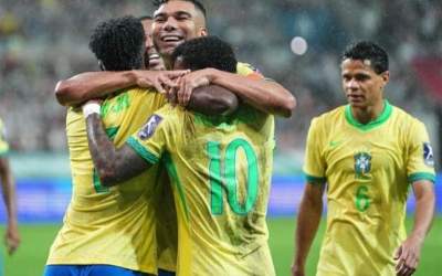 تحقیر کره‌ جنوبی مقابل برزیل در سئول